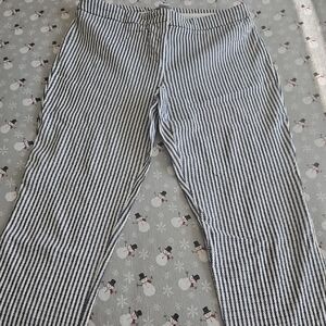 Rachel Zoe Pinstripe Capris